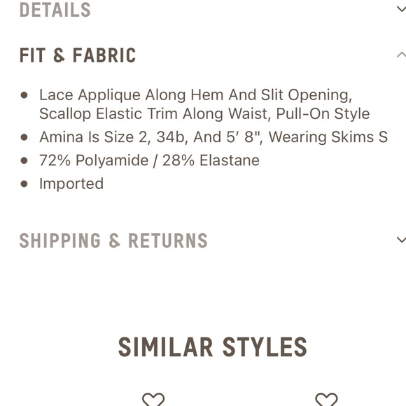 NWT 3 pc SKIMS x Lana Del Rey LDR Valentines Set SMALL - Picture 12 of 15